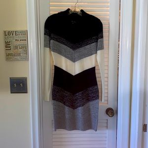 BCX Chevron Sweater Dress